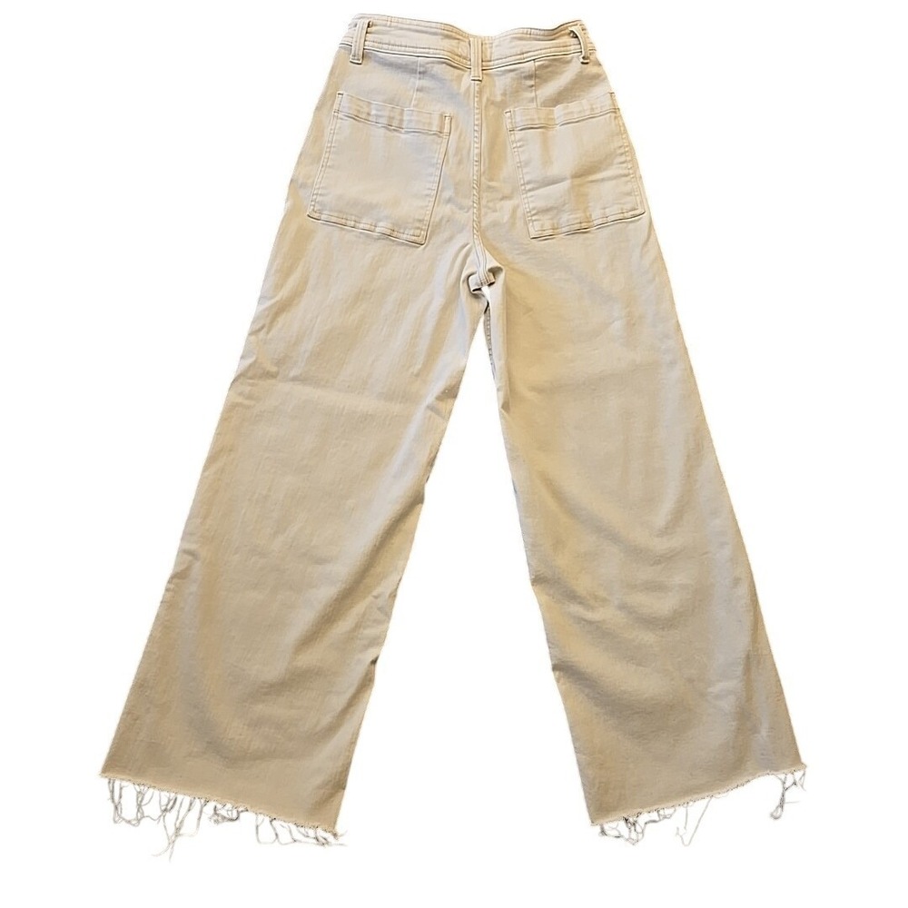 OAT New York Cream Stretch Twill Womens Pants Size 6/28 (27x27) Style P0004-SJTJ - Picture 2 of 8